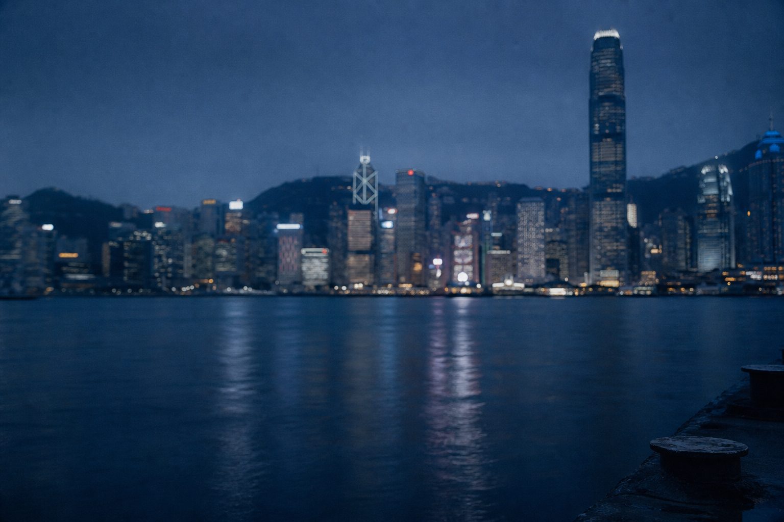 Victoria Harbour at dusk